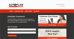 Desktop Screenshot of getautoplan.com