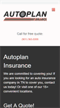Mobile Screenshot of getautoplan.com